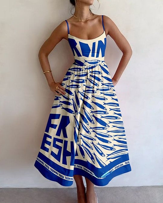 Sarah | Harbor Market Midi Dress
