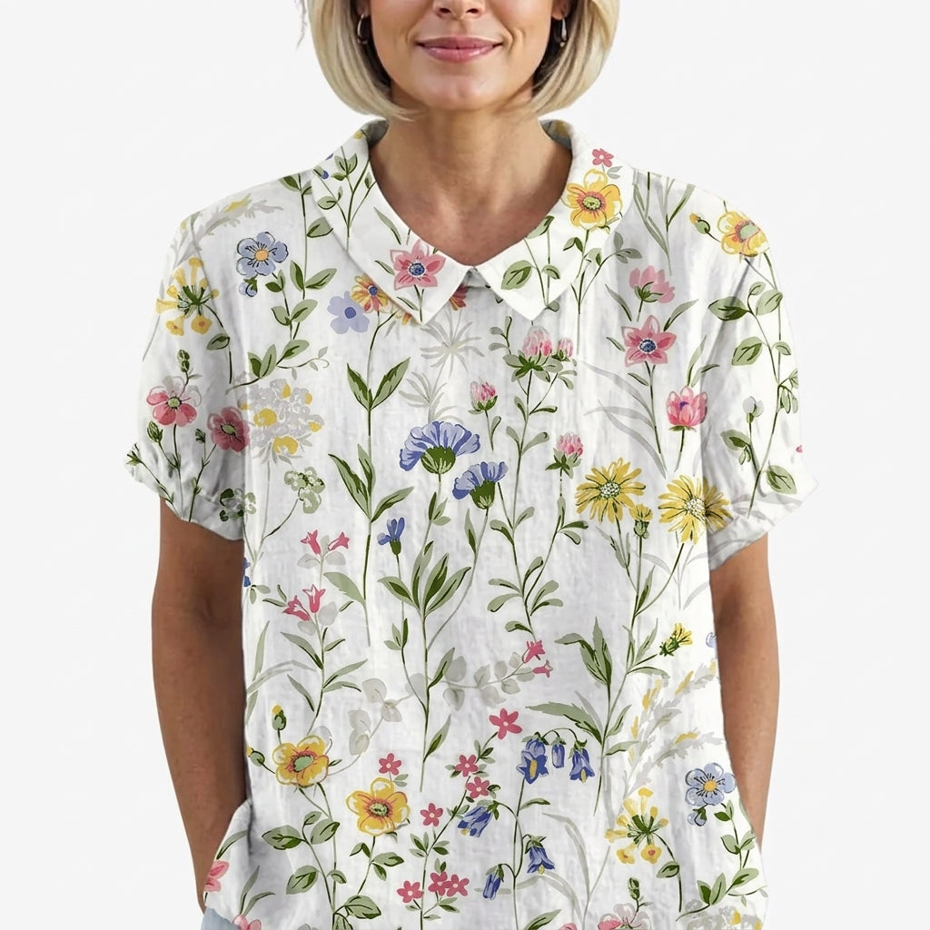 Searlait | Floral Shirt
