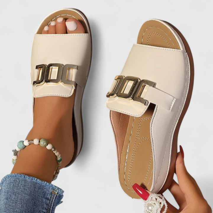 Gráinne | Luxe Buckle Sandals