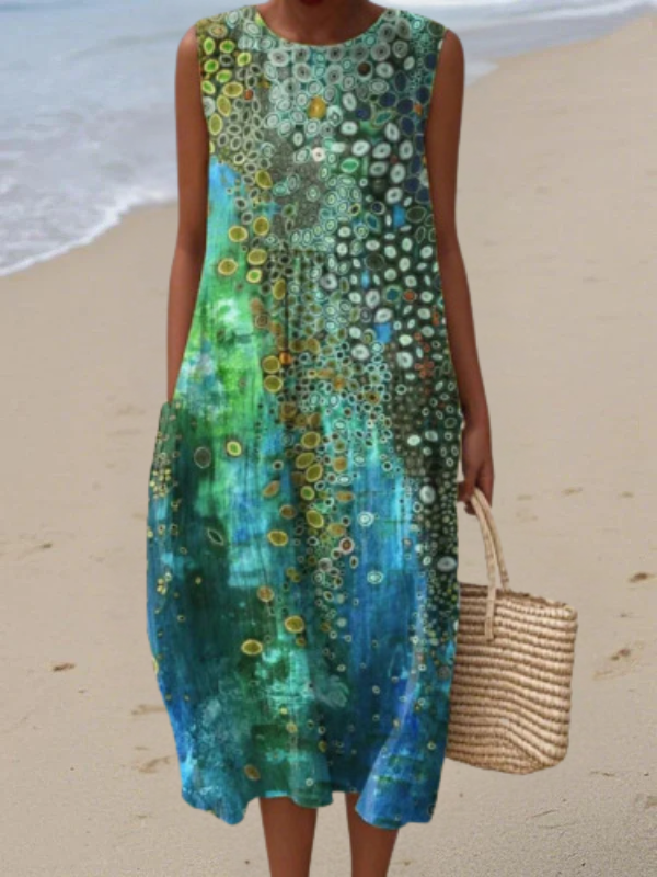 Deirdre | Reef Midi Dress