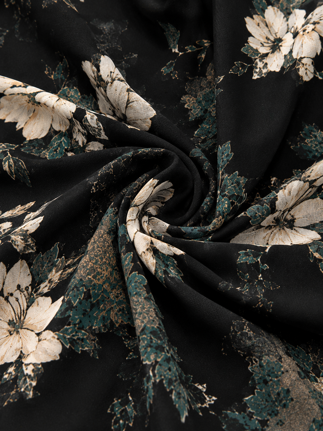 Aoileann | Floral Asymmetric Maxi Dress
