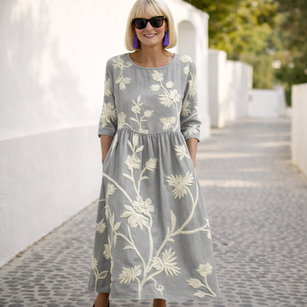 Méabh | Maxi Dress - Floral Pattern