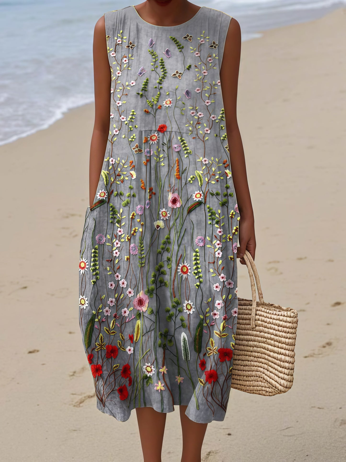 Ciara | Lightweight sleeveless summer dress