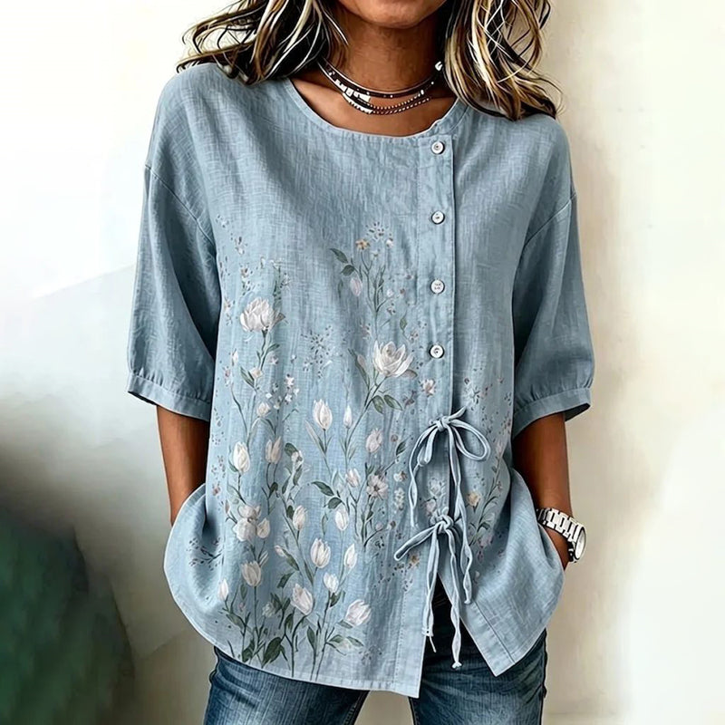 Fea | Blue Summer Blouse