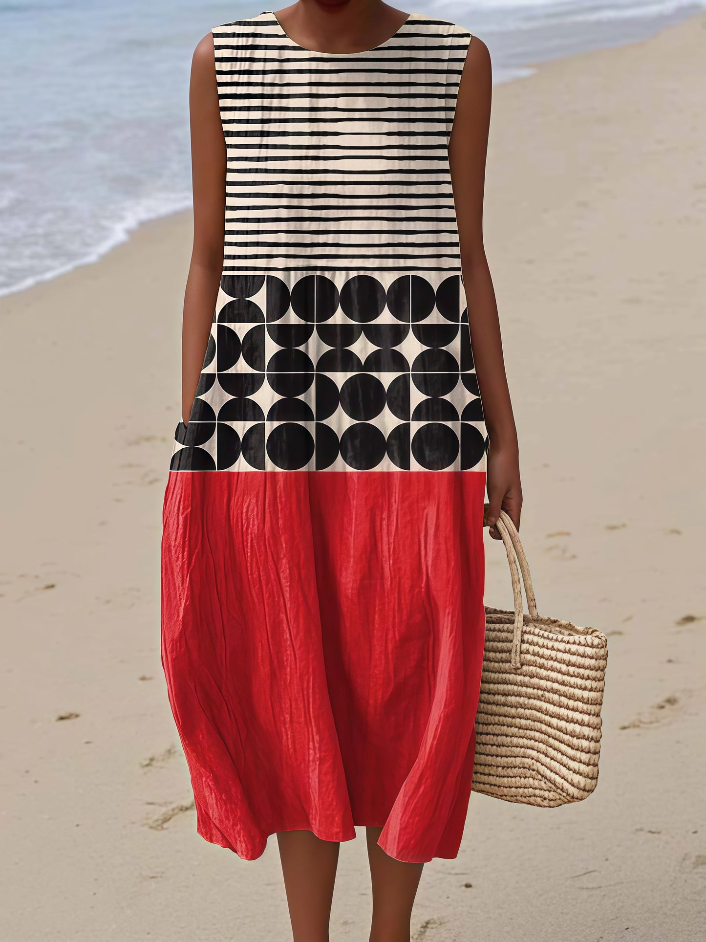 Bríd | Lightweight sleeveless summer dress