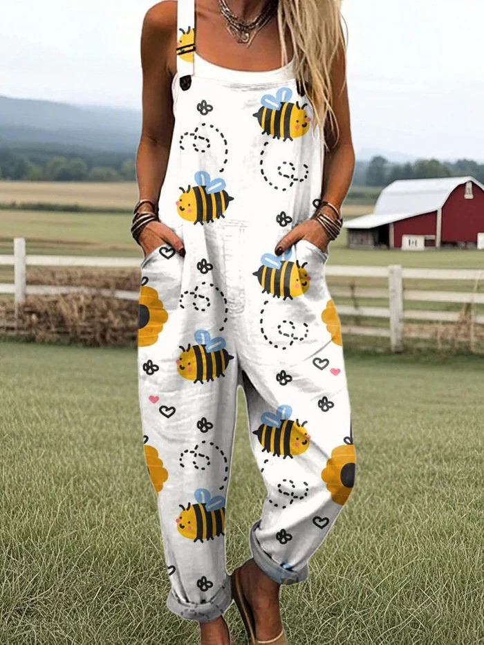 Síle™ - Printed Summer Dungarees