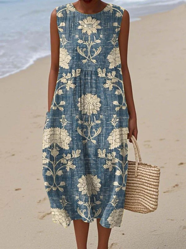 Fial | Boho Midi Dress
