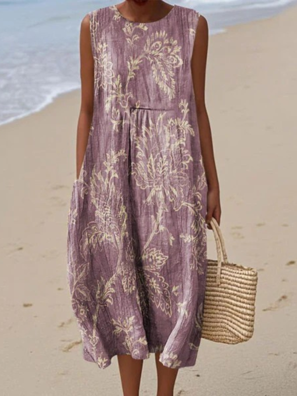 Téa | Floral Midi Dress