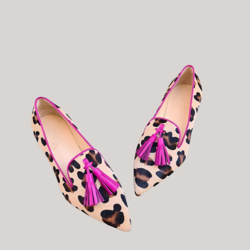 Mairéad Leopard Print Women's Loafers
