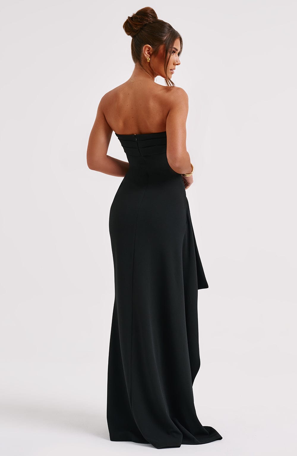 Áedammair | Strapless Luxe Maxi Dress