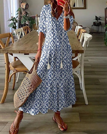 Meadhbh | Boho Tummy-Coverage Dress