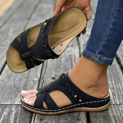 Brónach | Orthopedic Comfort Slide Sandals