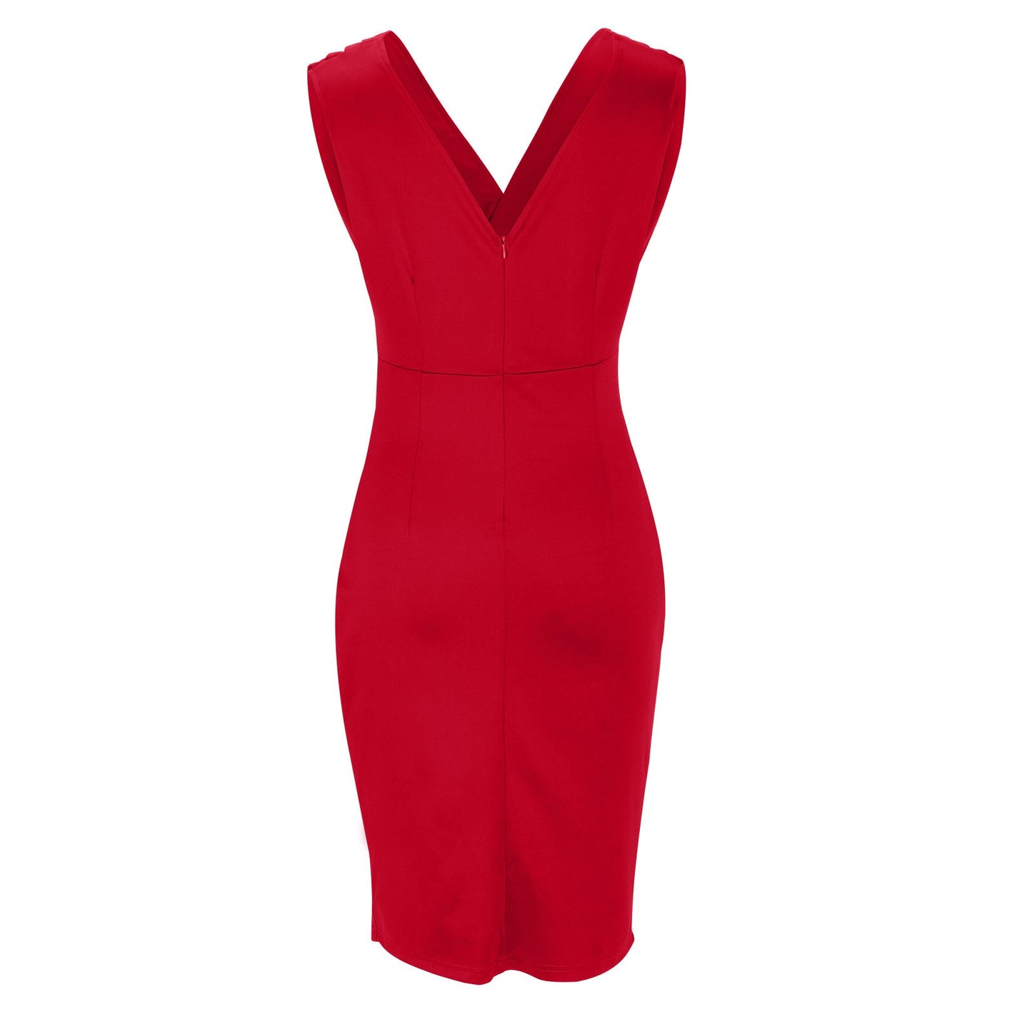 Dymphna | V-Neck Slit Maxi Dress
