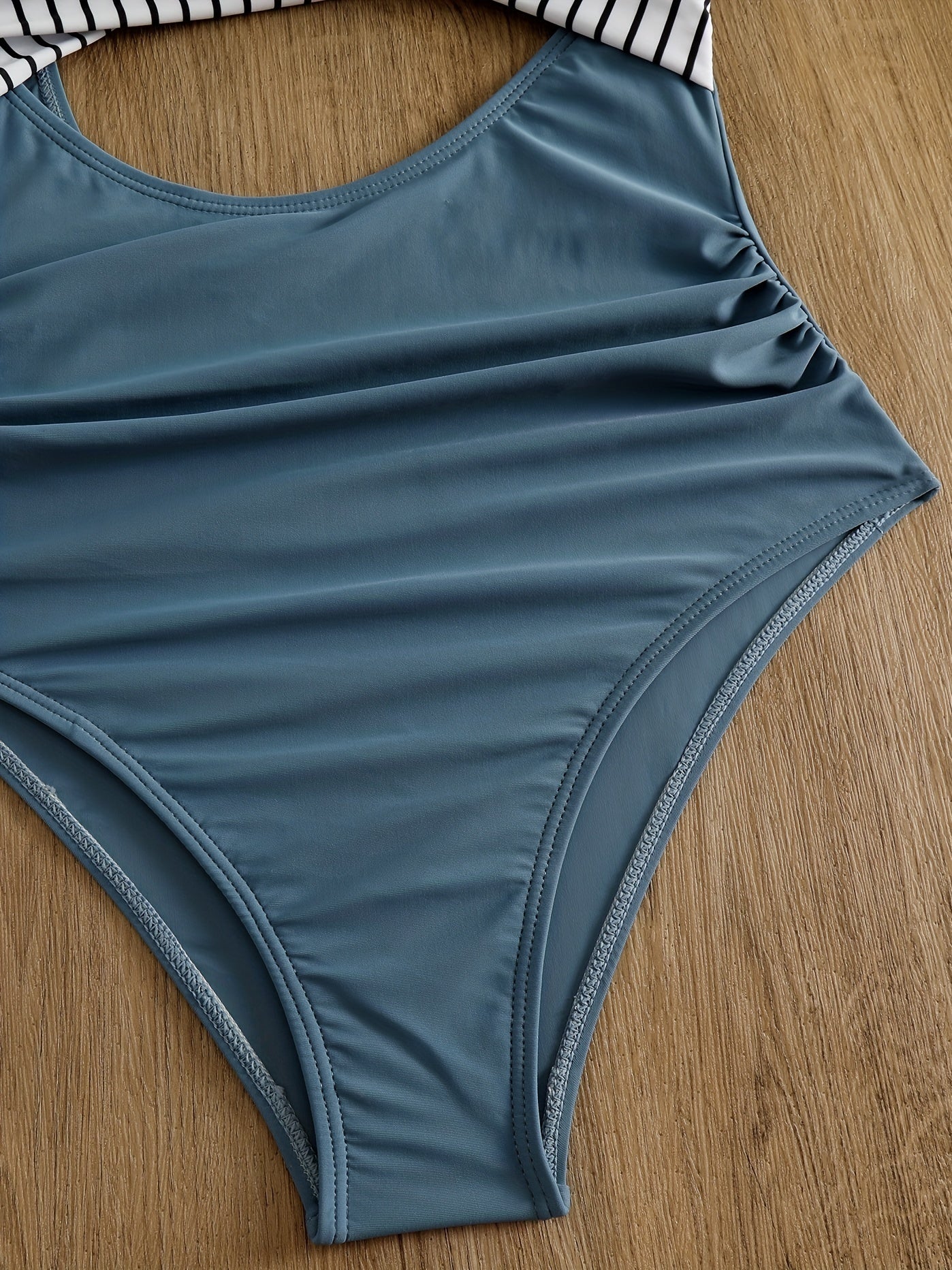 Two-Tone Costume with Cut-Out