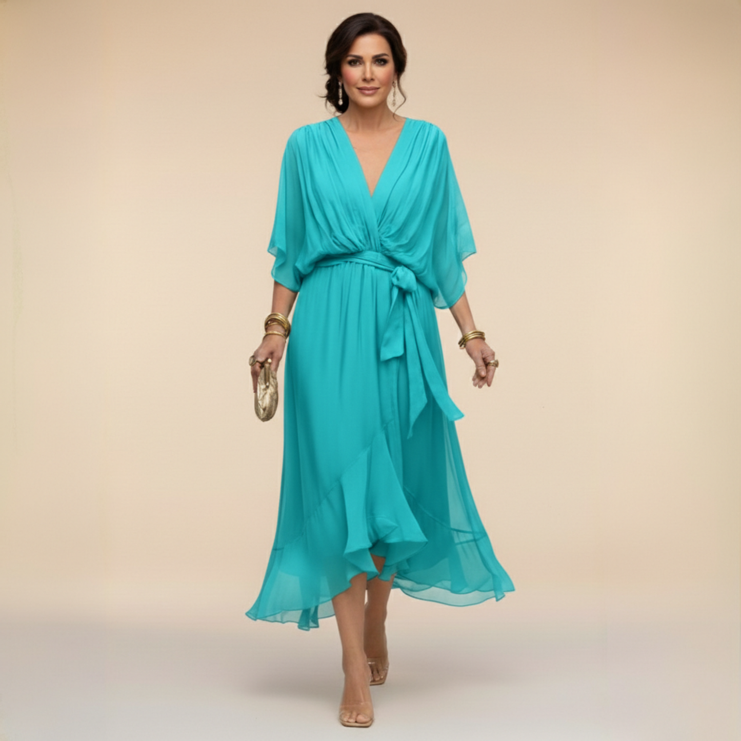 Eithne | V-neck dress