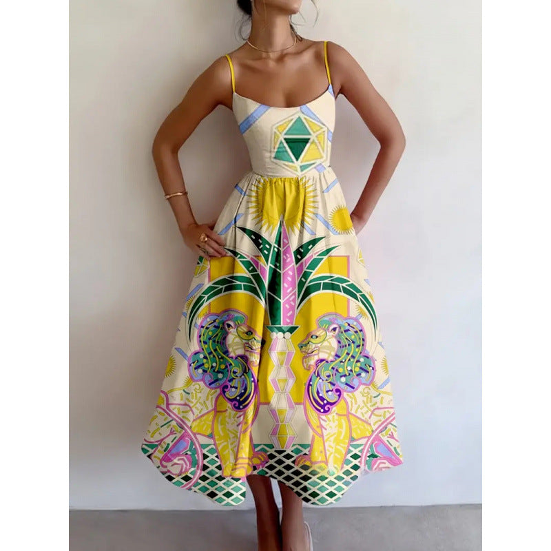 Bébinn | Sun Temple Midi Dress