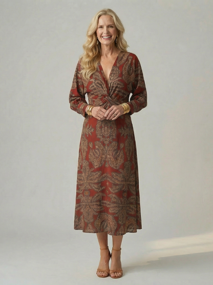 Aoife | Wrap Midi Dress