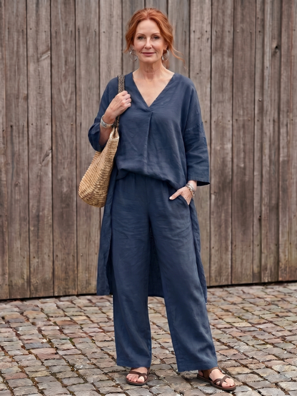 Maireád | Tunic & Wide-Leg Set