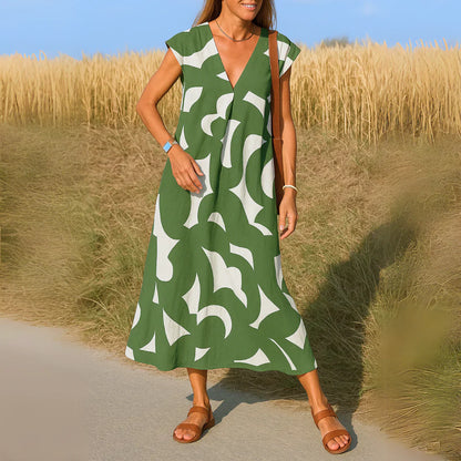 Siobhán™ | Cutwork Detail Maxi Dress