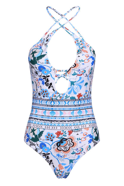 Rio one-piece swimsuit with a V-neck
