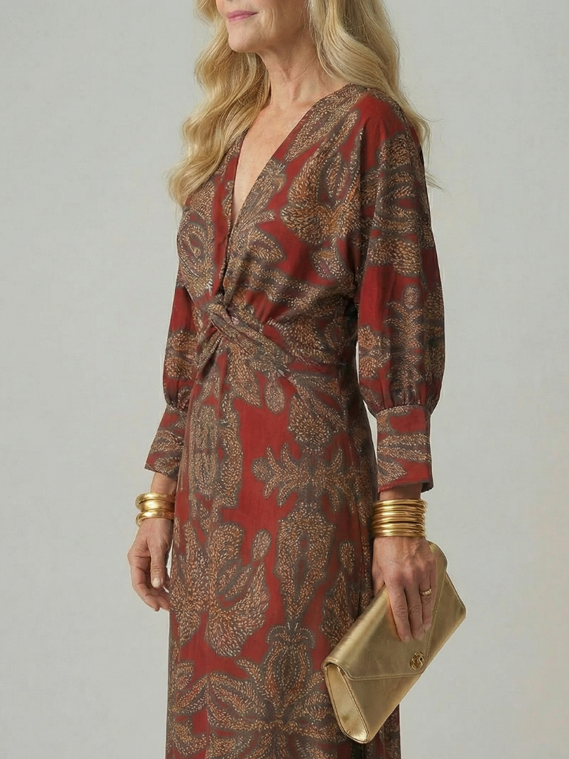 Aoife | Wrap Midi Dress
