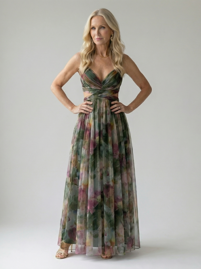 Boann | Soft Wrap Maxi Dress