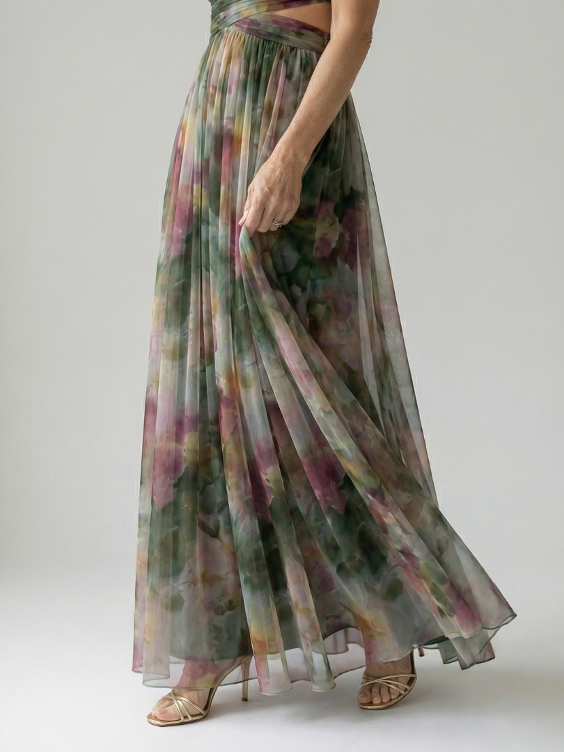 Boann | Soft Wrap Maxi Dress