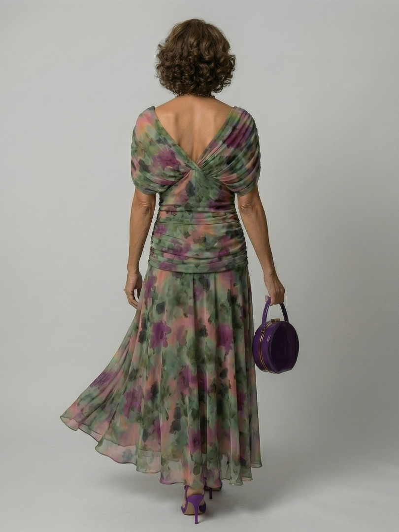 Treasa | Off-Shoulder Midi Dress