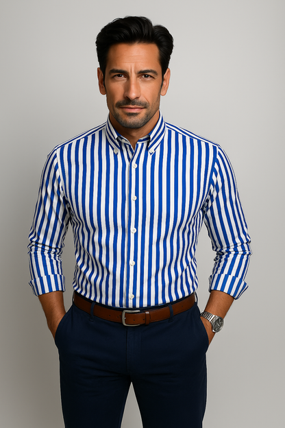 Diarmuid | Classic Striped Shirt