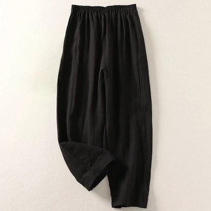 Aoife - Linen-Look Trousers
