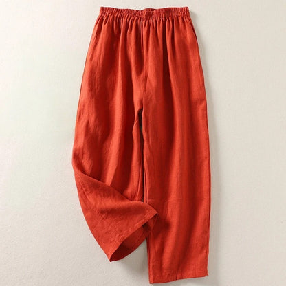 Aoife - Linen-Look Trousers