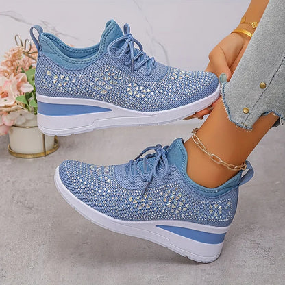 Neasa | Orthopedic Rhinestone Comfort Sneakers