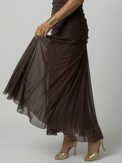 Treasa | Off-Shoulder Midi Dress