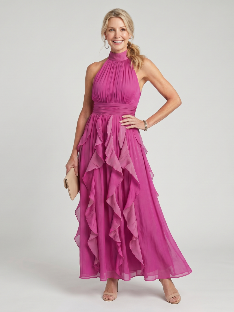 Dearbhla | Ruffle-Layer Maxi Dress