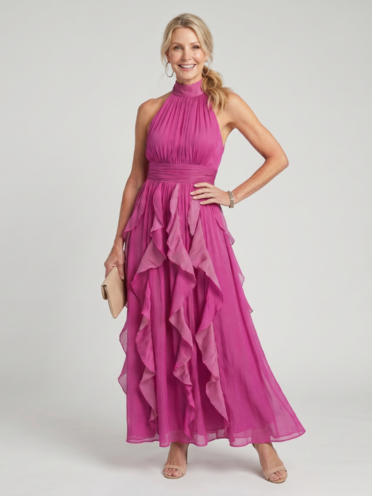 Dearbhla | Ruffle-Layer Maxi Dress