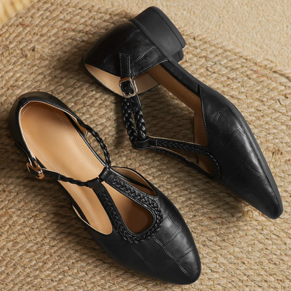 Aoibhfhinn | Leather Mary Janes