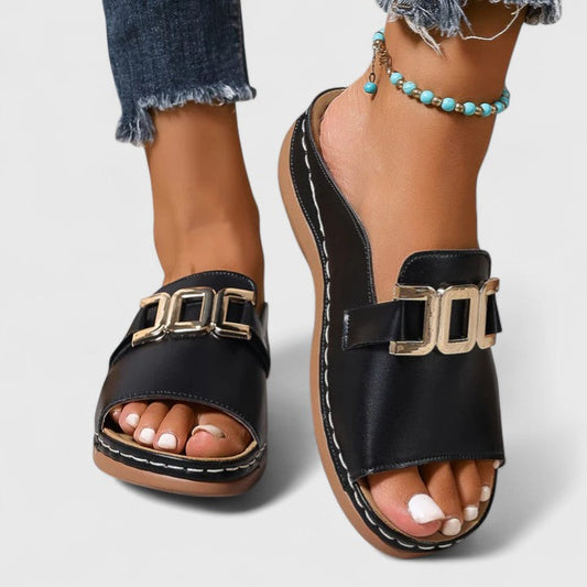 Gráinne | Luxe Buckle Sandals