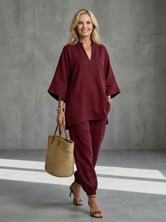 Neasa | Tunic & Trouser Set