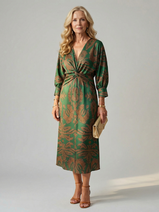 Aoife | Wrap Midi Dress