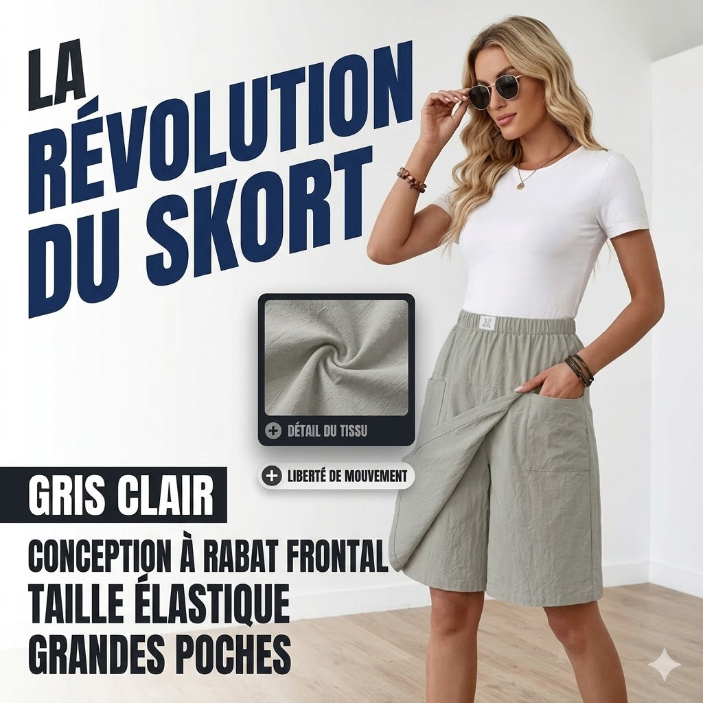 Saoirse - Linen-Look Shorts