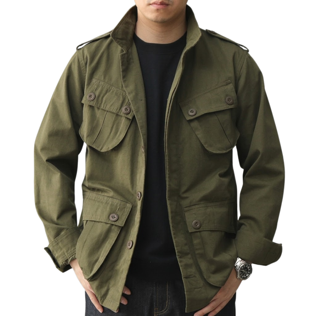Iarlaith | Classic Field Jacket with Pockets