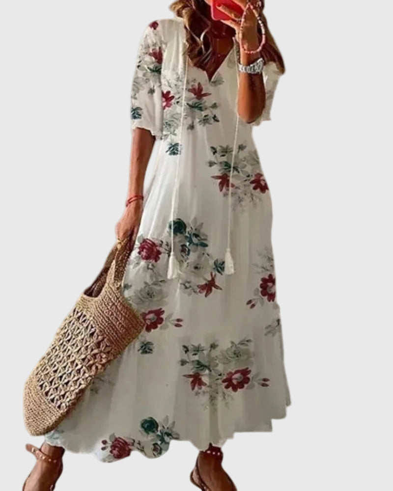 Dervla | Boho Summer Maxi Dress