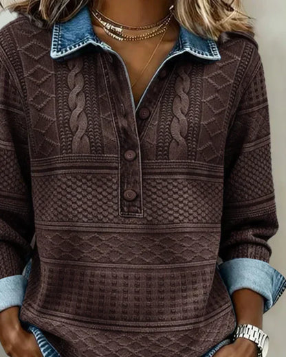 Eimear | Stylish Collar Top