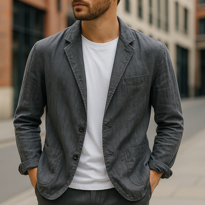 Eoghan | Comfort Linen Blazer
