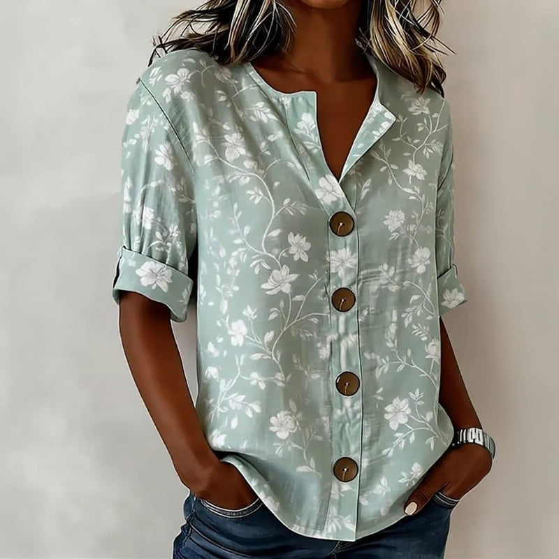 Neilí | Summer Floral Print Blouse