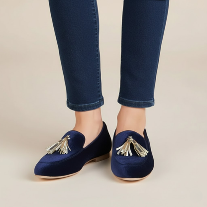 Bríd Blue Loafers