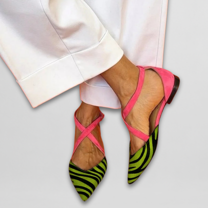 Éabha | Strappy Ballerina Flats