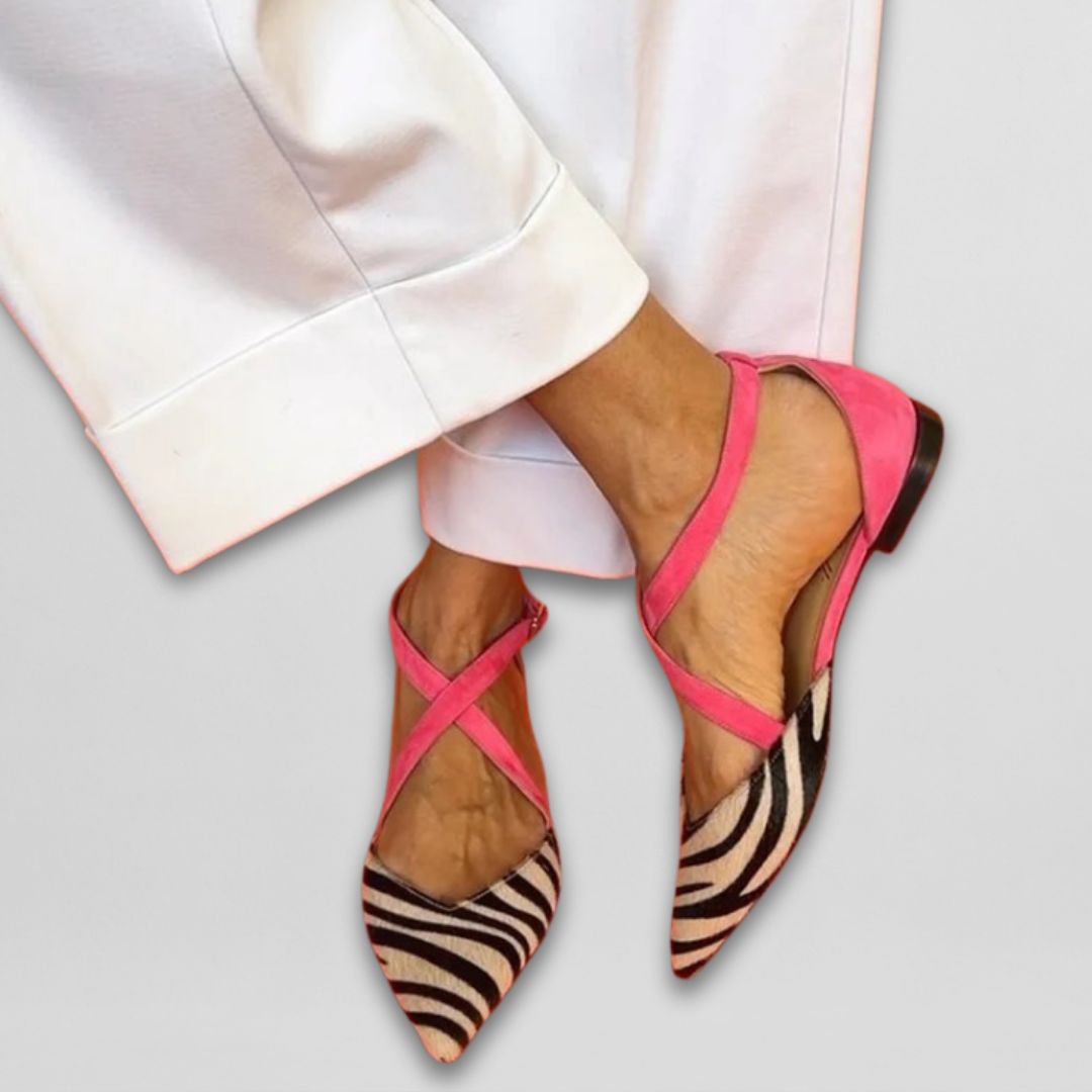 Éabha | Strappy Ballerina Flats