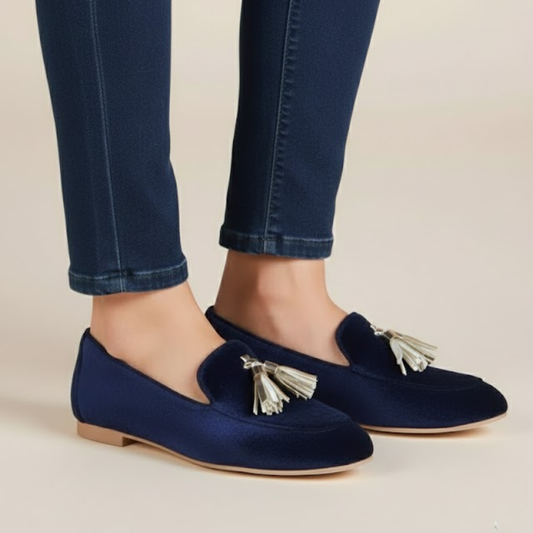 Bríd Blue Loafers