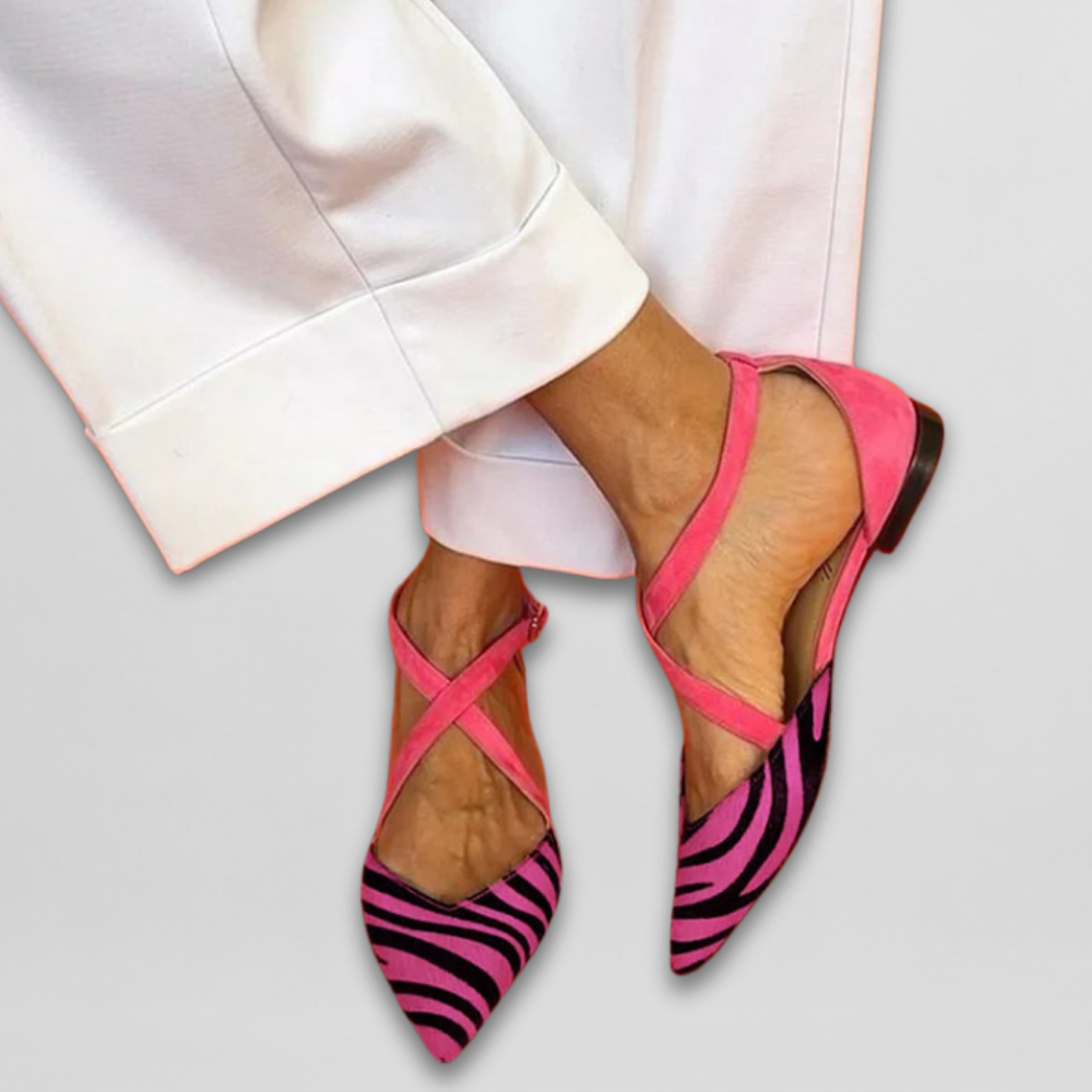 Éabha | Strappy Ballerina Flats